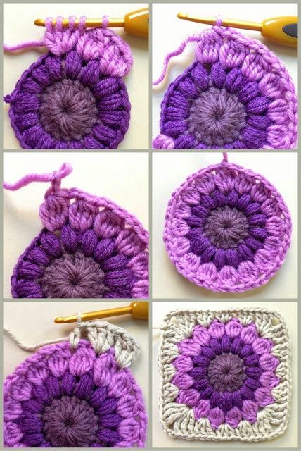 amazing crochet floral squares 2