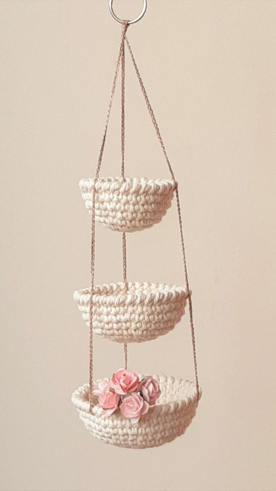 amazing crochet hanging baskets 9