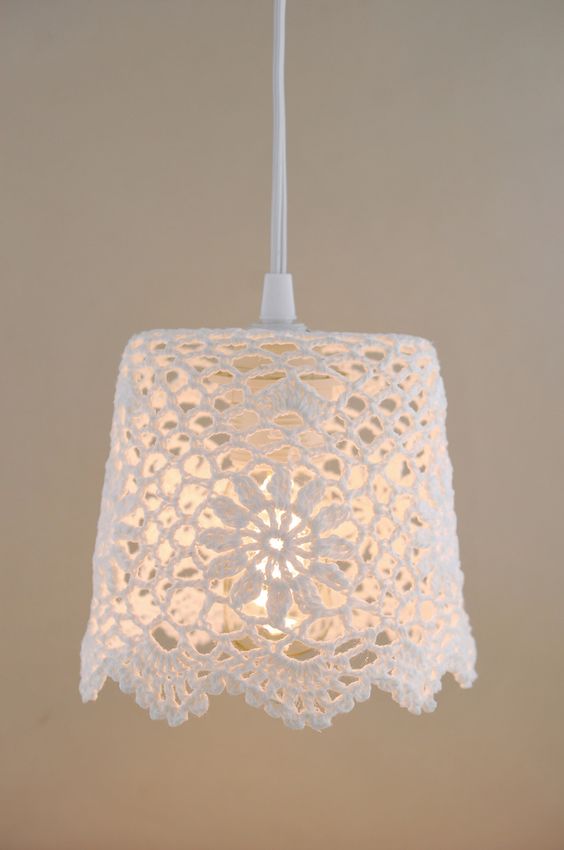 amazing crochet lamp ideas 11
