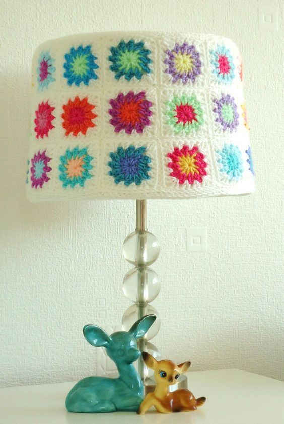 amazing crochet lamp ideas 5