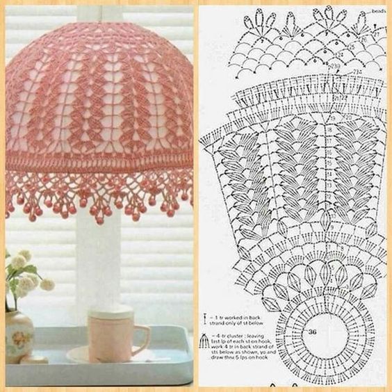 amazing crochet lamp ideas 9