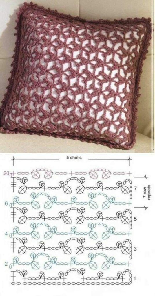 amazing ideas for crochet pillows 3