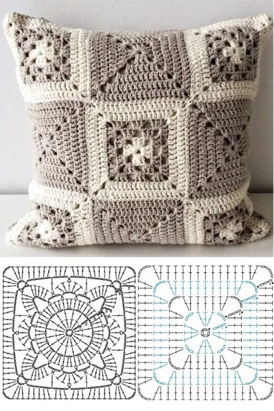amazing ideas for crochet pillows 6