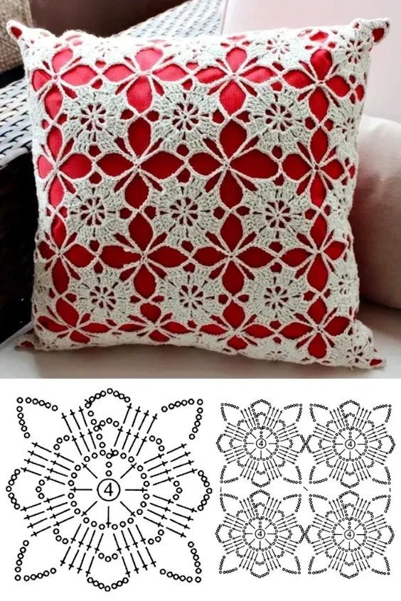 amazing ideas for crochet pillows 9