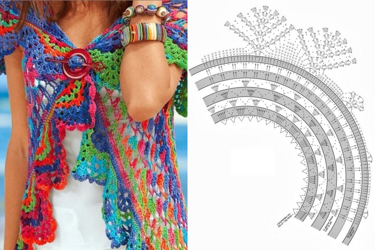 amazing womens crochet vest 2