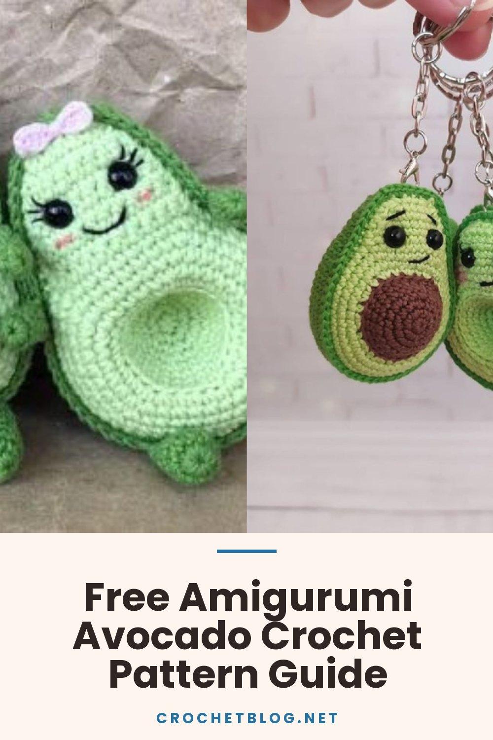 Free Amigurumi Avocado Crochet Pattern Guide