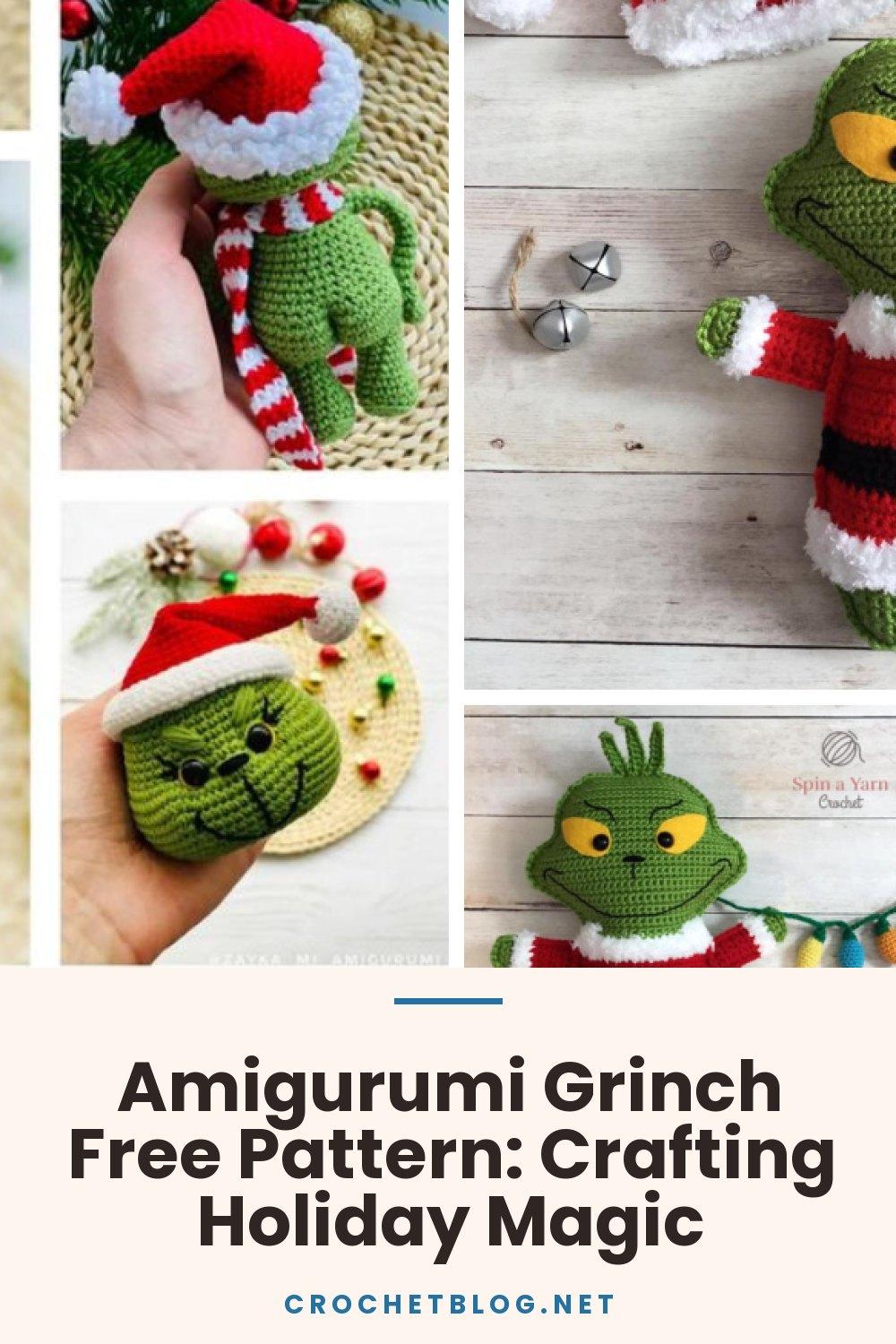 Amigurumi Grinch Free Pattern: Crafting Holiday Magic