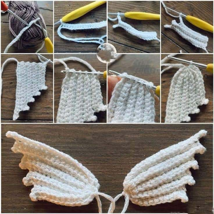 angel wings crochet 3