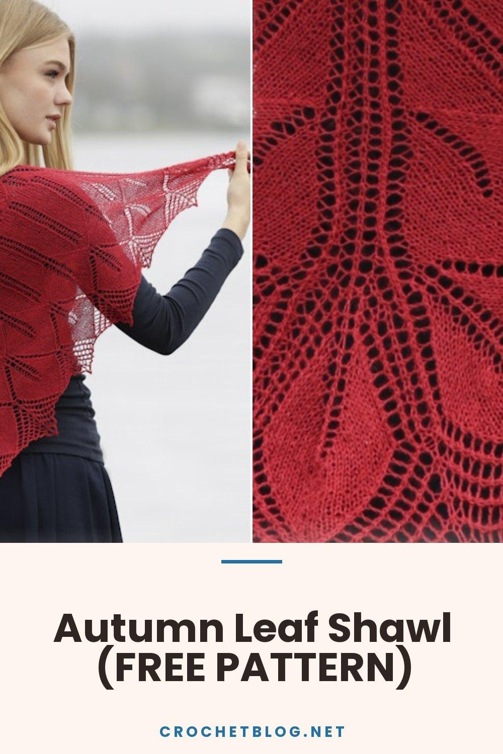 Autumn Leaf Shawl (FREE PATTERN)