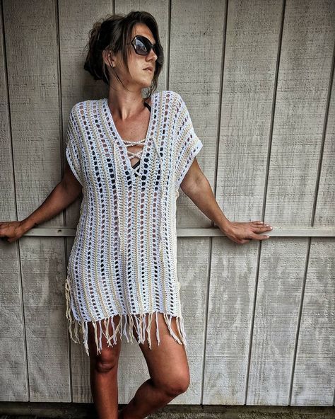 beach day cover Up tunic ideas 3