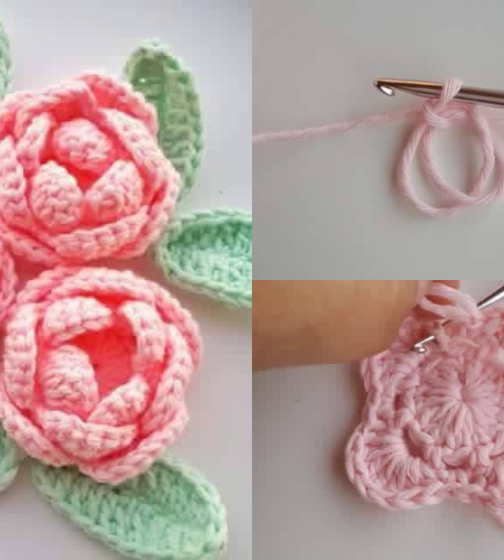 Create a Beautiful Crochet Flower Step by Step