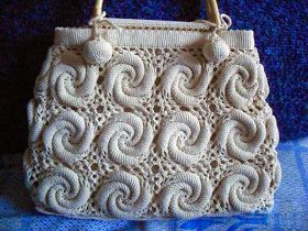 beautiful crochet spiral square 9