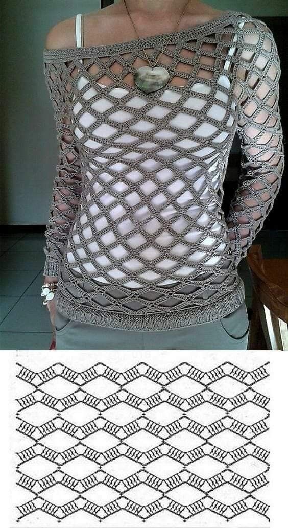 beautiful crochet strap blouses 1