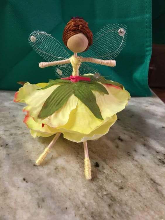 beautiful dolls made with wire and yarn 6