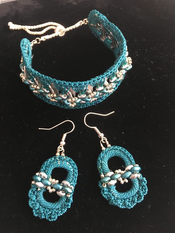 beautiful earrings recycling rings 3