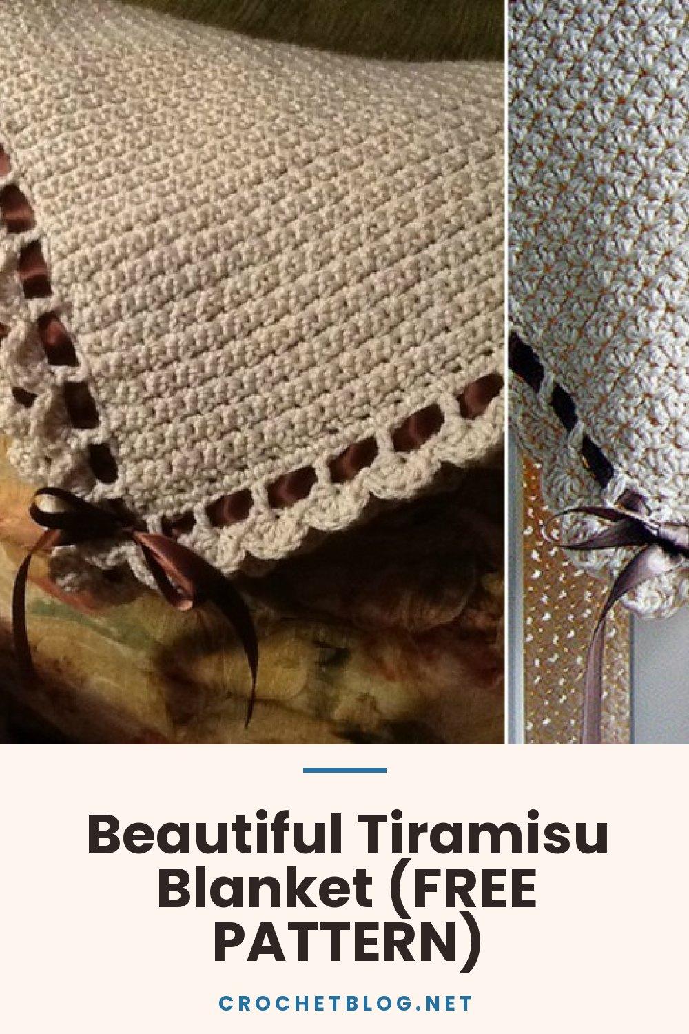 Beautiful Tiramisu Blanket (FREE PATTERN)