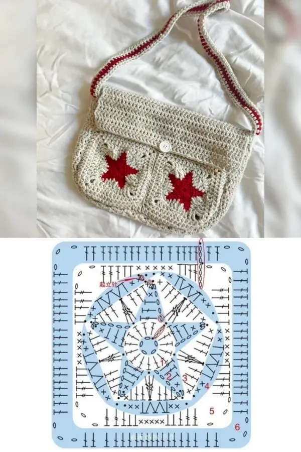 best crochet messenger bag ideas