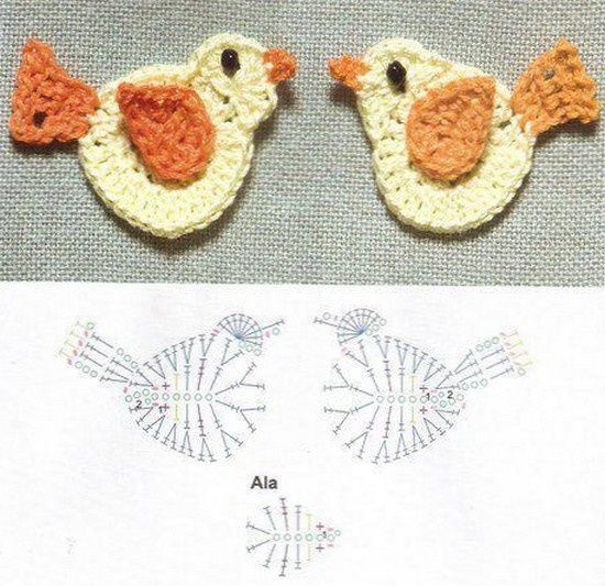 bird crochet applications with graphics 6