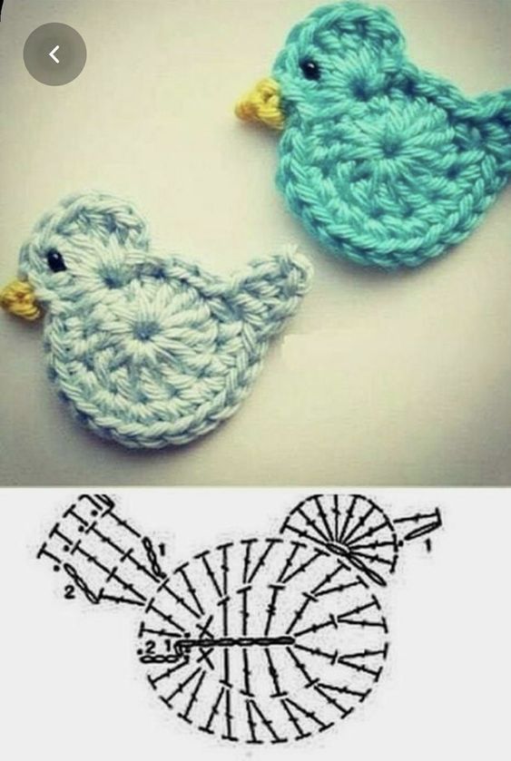 bird crochet applications with graphics 7