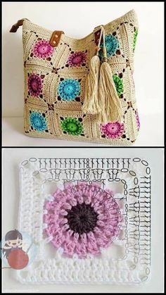 boho style crochet handbags graphics 3