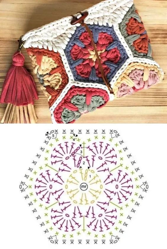 boho style crochet handbags graphics 7