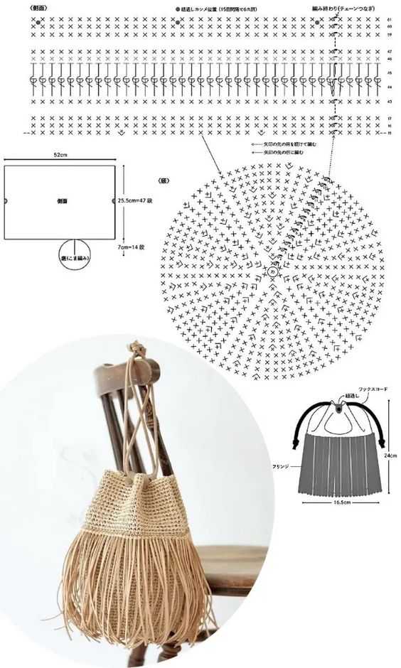 boho style crochet handbags graphics 9