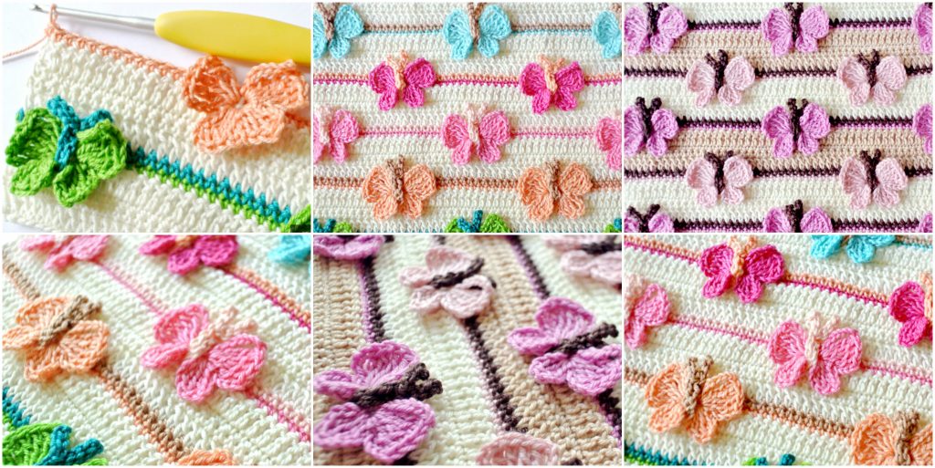butterfly stitch crochet