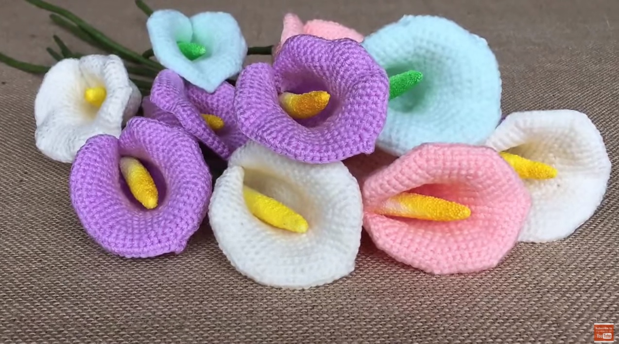 calla lily crochet
