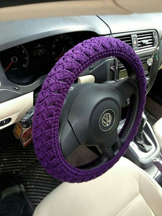 car steering wheel cover crochet patterns 4