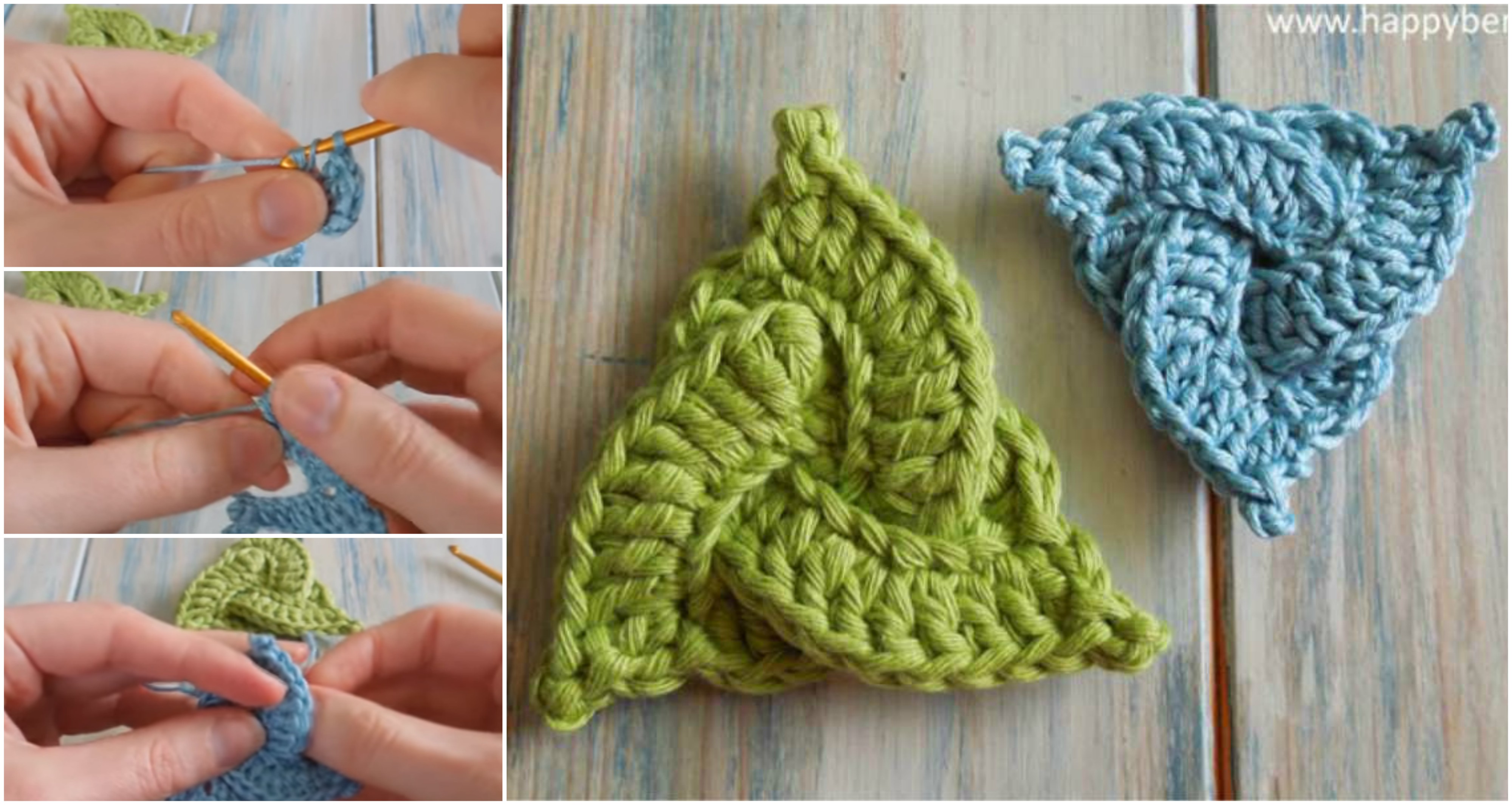 celtic triangle crochet