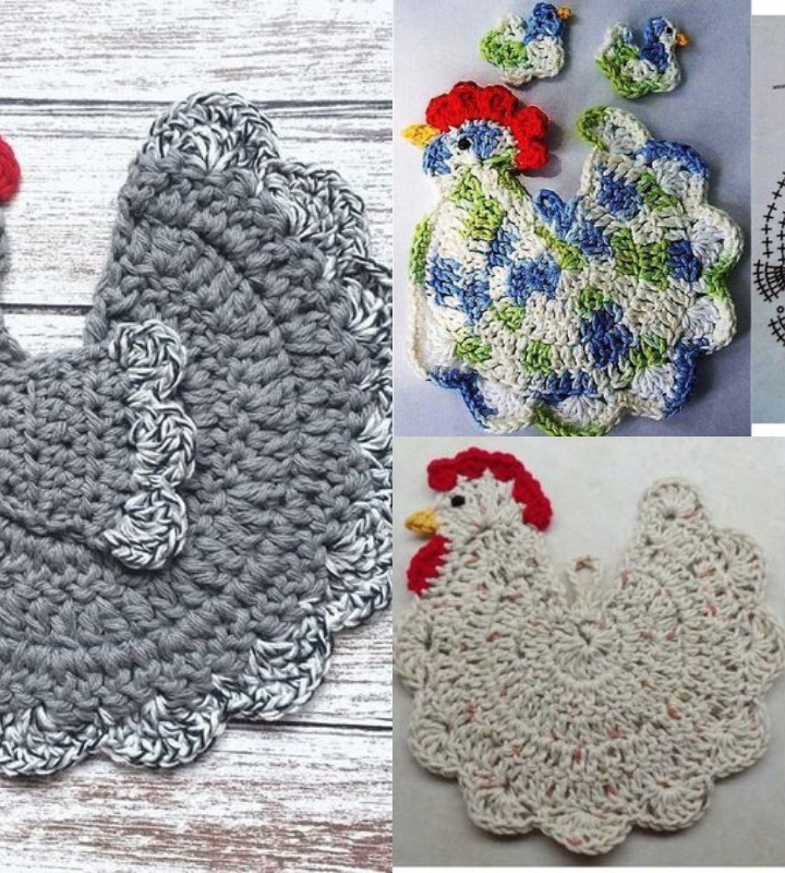 Chicken Potholder Crochet: Craft Your Way to Kitchen Comfort