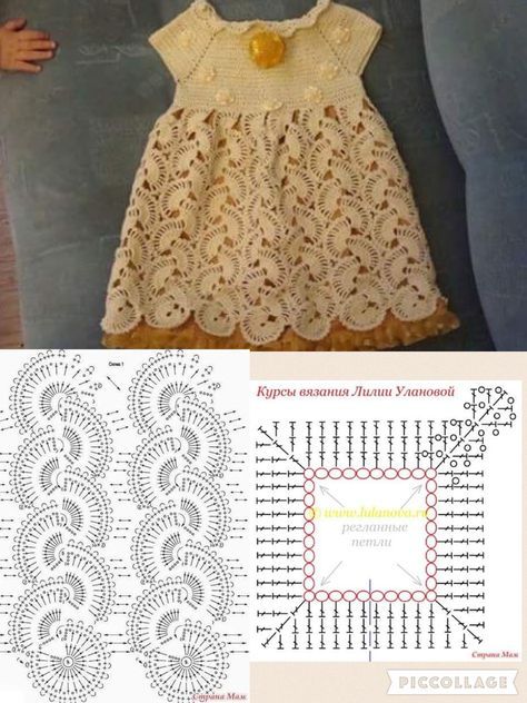 childrens crochet dresses 7