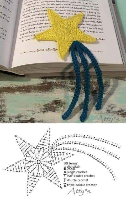 christmas bookmark crochet ideas 5