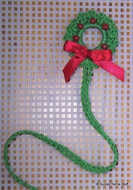 christmas bookmark crochet ideas 7