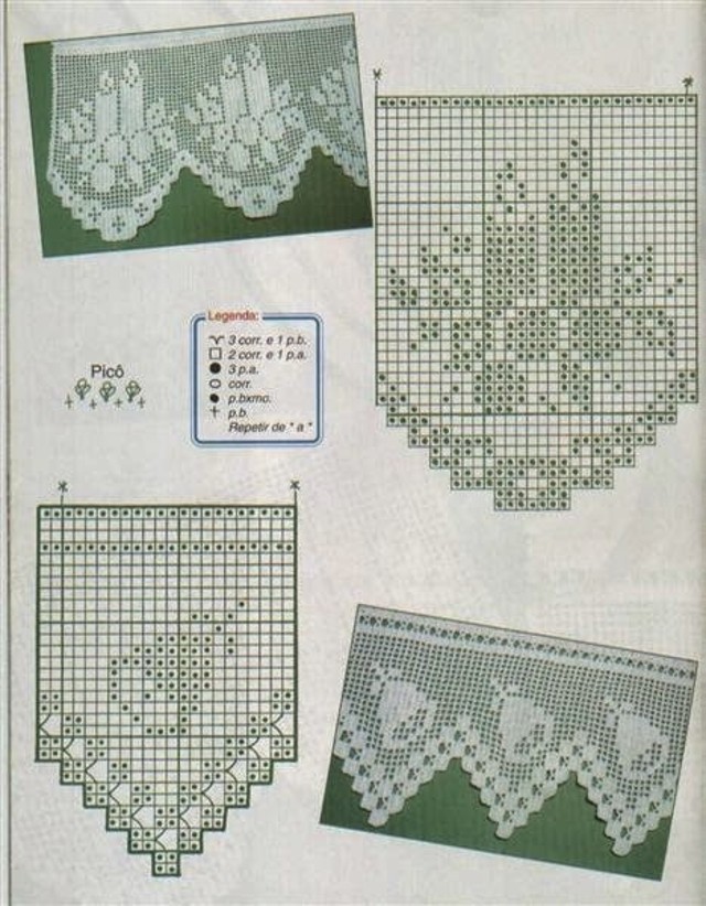 christmas crochet border ideas 3