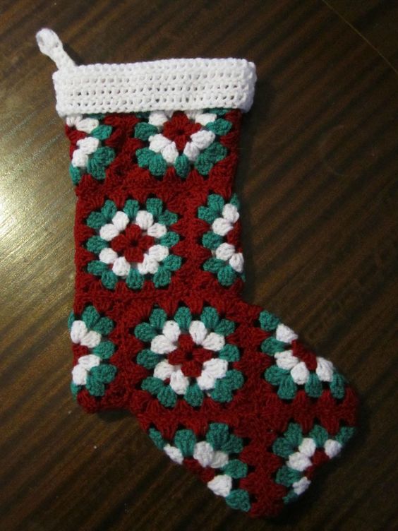 christmas crochet socks video ideas 6