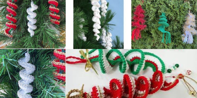 christmas crochet wind spinners pattern
