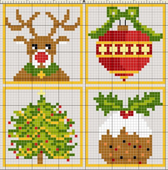 christmas cross stitch ideas 1