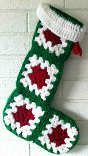 christmas granny squares crochet 14