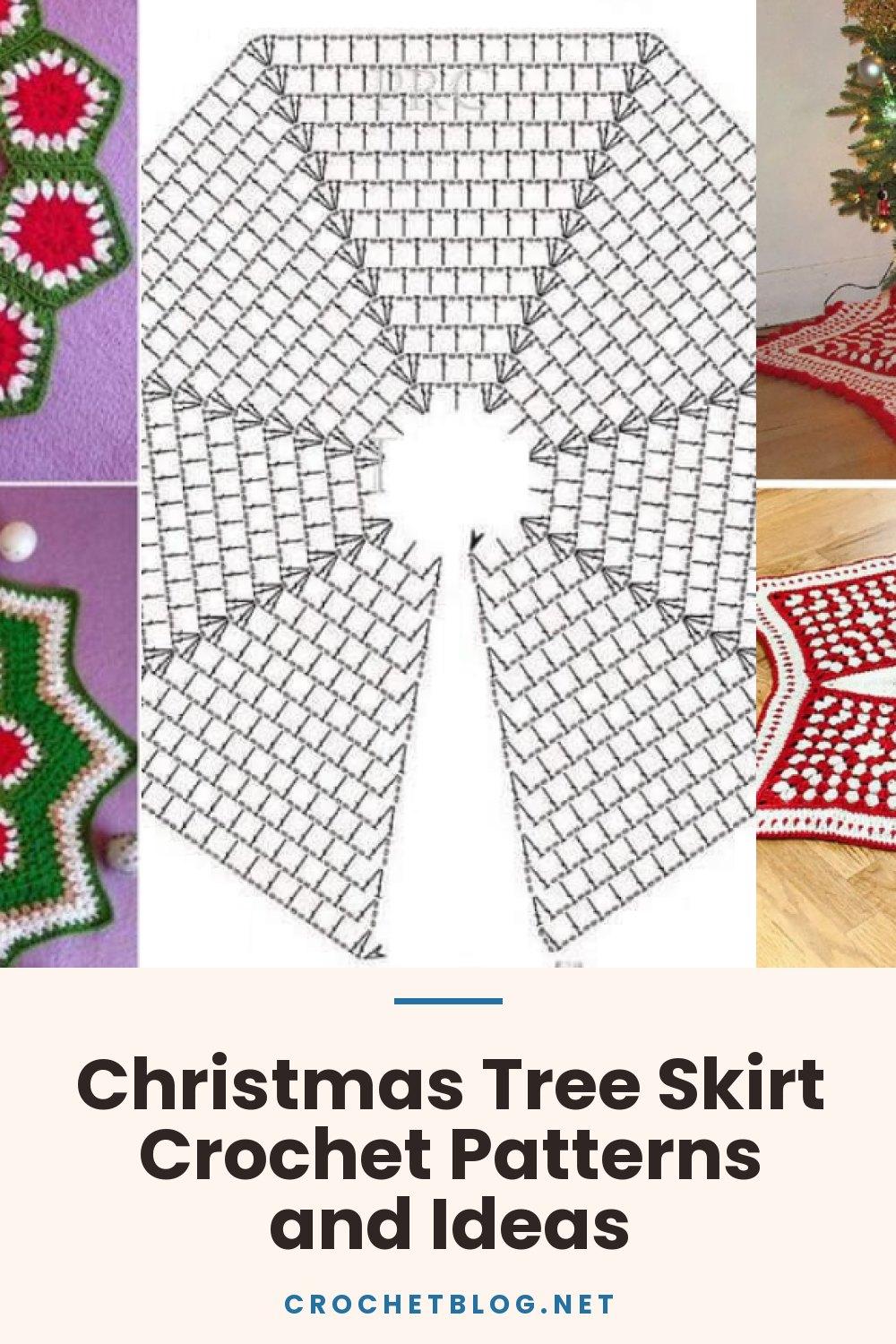 Christmas Tree Skirt Crochet Patterns and Ideas