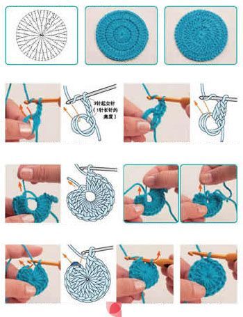 circular patterns crochet ideas 7