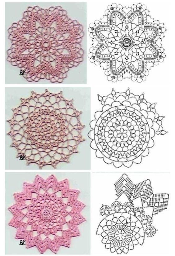 circular patterns crochet ideas