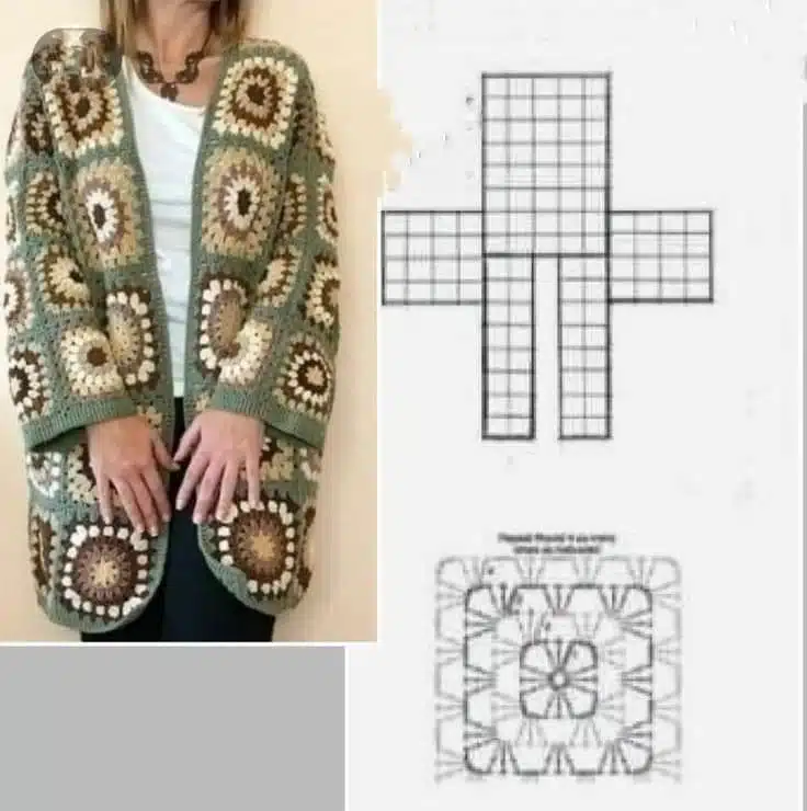 coats made with crochet squares 4
