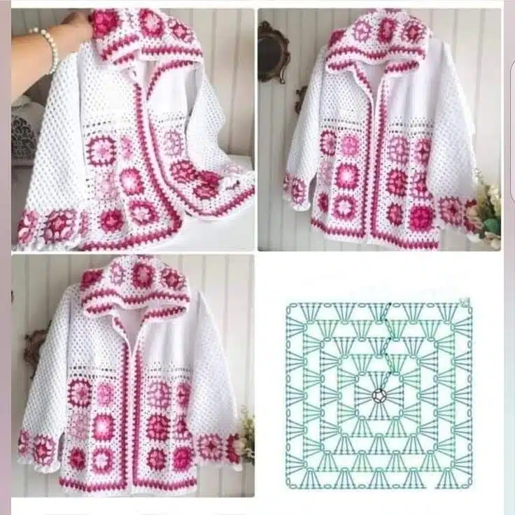 coats made with crochet squares 7