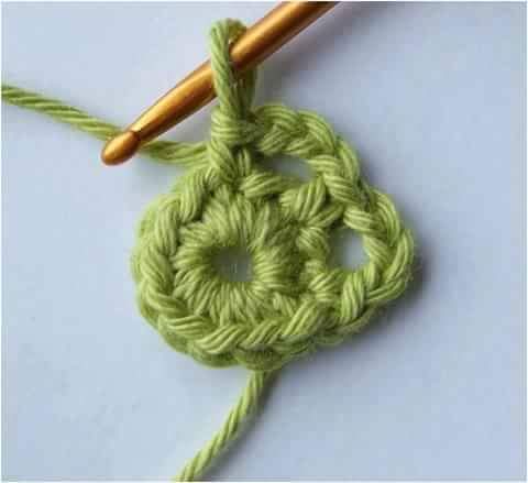 colorful crochet flower step by step guide 1