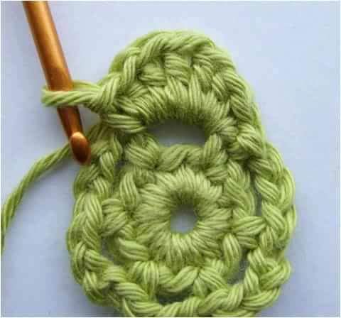 colorful crochet flower step by step guide 3