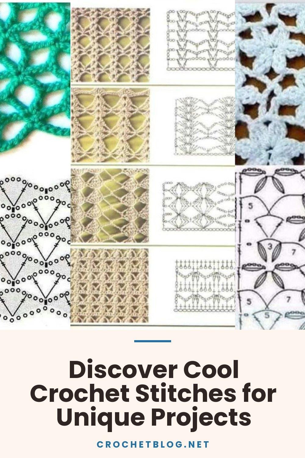 Discover Cool Crochet Stitches for Unique Projects