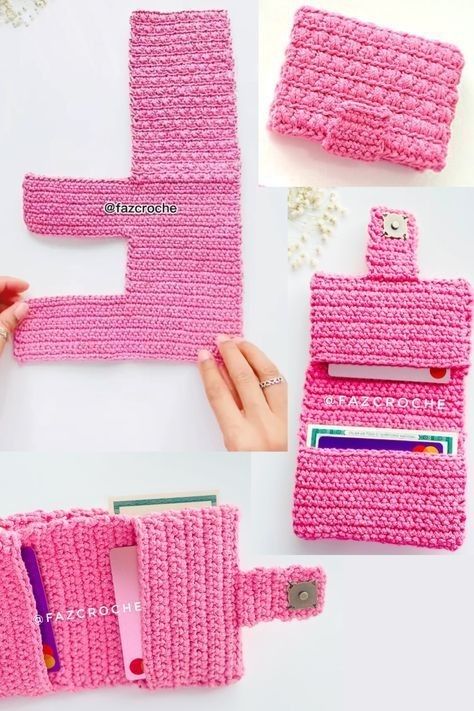 craft your own crochet card holder 5