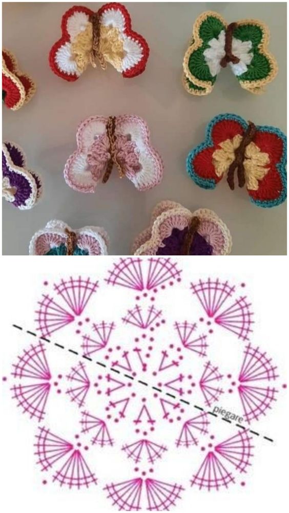 crafting a stunning crochet butterfly keychain 2