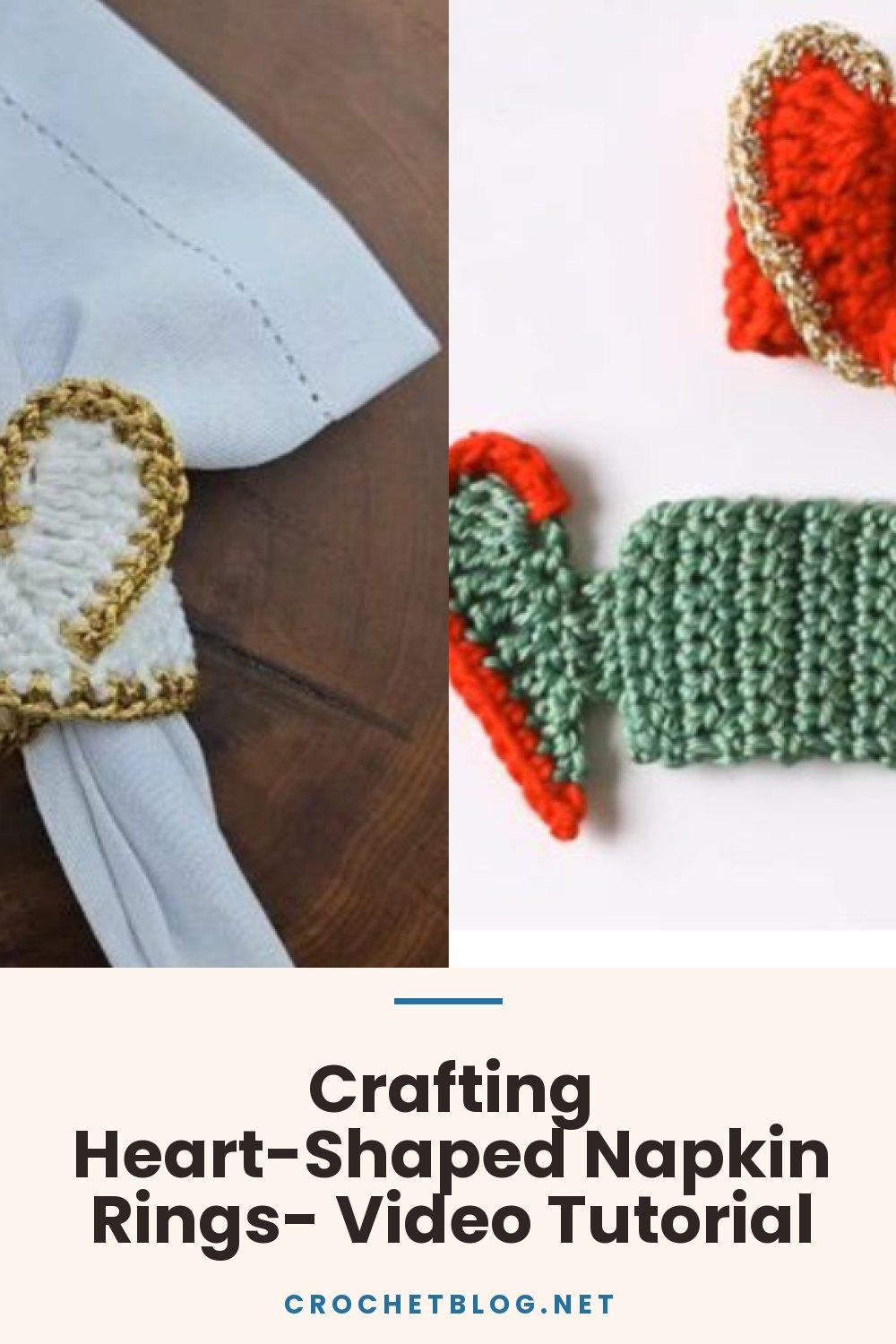 Crafting Heart-Shaped Napkin Rings- Video Tutorial